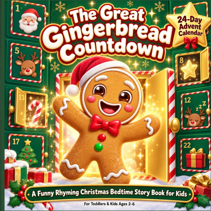Kniha The Great Gingerbread Countdown Storm Quinn