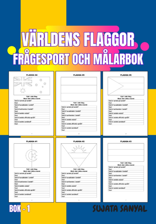 Kniha VÄRLDENS FLAGGOR Sujata Sanyal