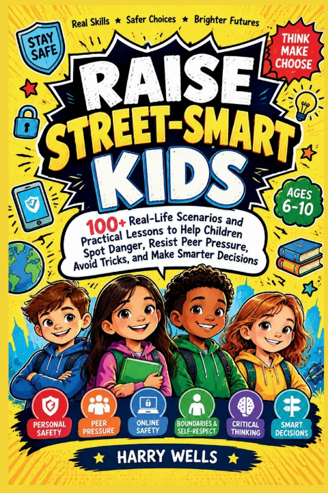 Kniha RAISE STREET-SMART KIDS Harry Wells