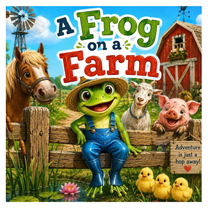 Carte A Frog on a Farm Melanie Rolin