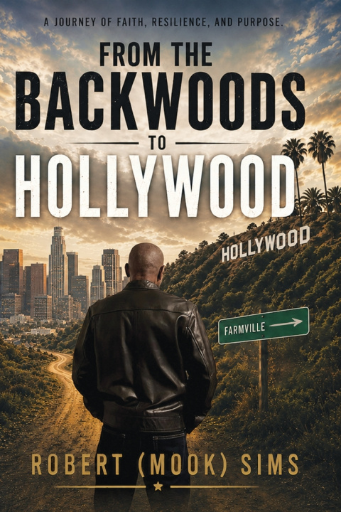 Livro From the Backwoods to Hollywood Robert Sims