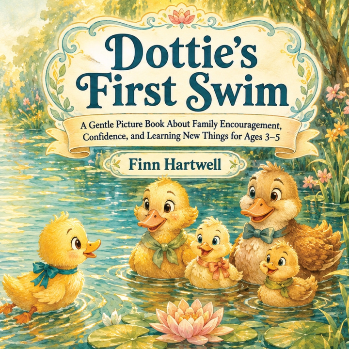 Boek Dottie's First Swim Finn Hartwell