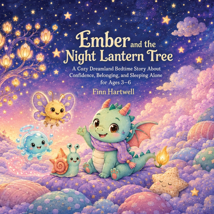 Livro Ember and the Night Lantern Tree Finn Hartwell