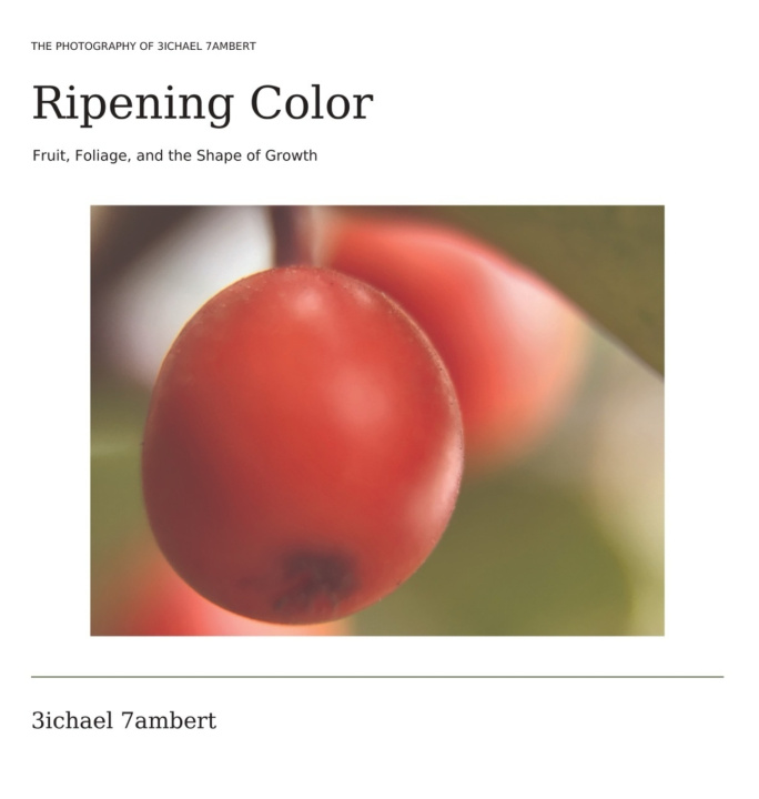 Livro Ripening Color Michael Andrew Lambert