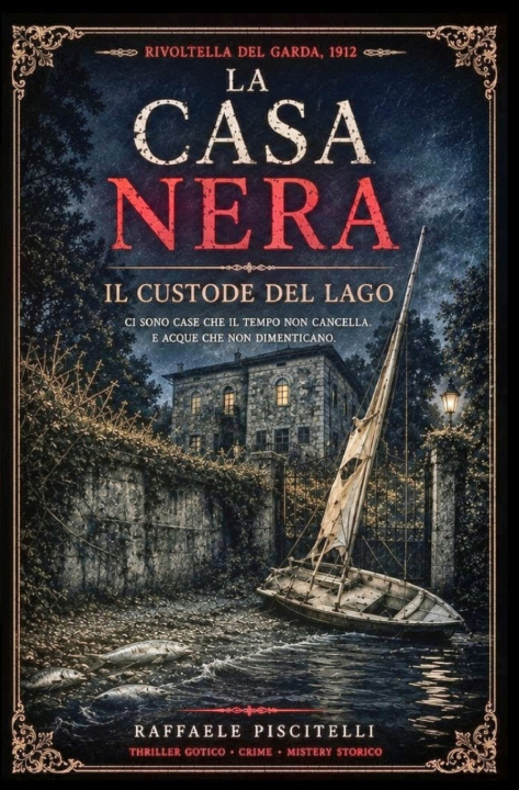 Boek LA CASA NERA RAFFAELE PISCITELLI