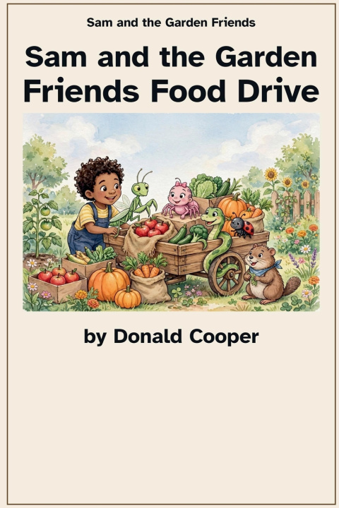 Buch Sam and the Garden Friends Food Drive Donald Cooper