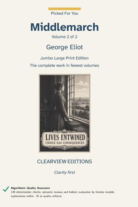 Könyv Middlemarch - Volume 2 of 2 George Eliot
