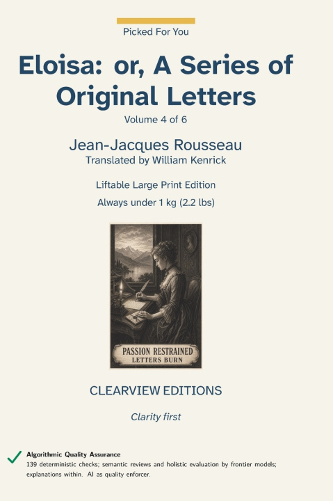 Knjiga Eloisa Jean-Jacques Rousseau