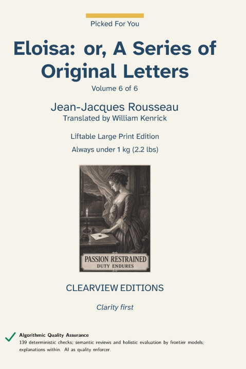 Book Eloisa Jean-Jacques Rousseau