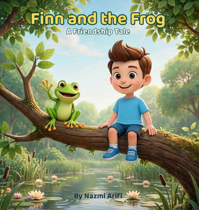 Kniha Finn and the frog - a friendship tale nazmi arifi